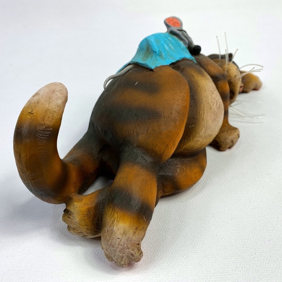 1999 Stebleton Cagey Critters "Dream Time" Cat & Mouse Figurine - Picture 4 of 8